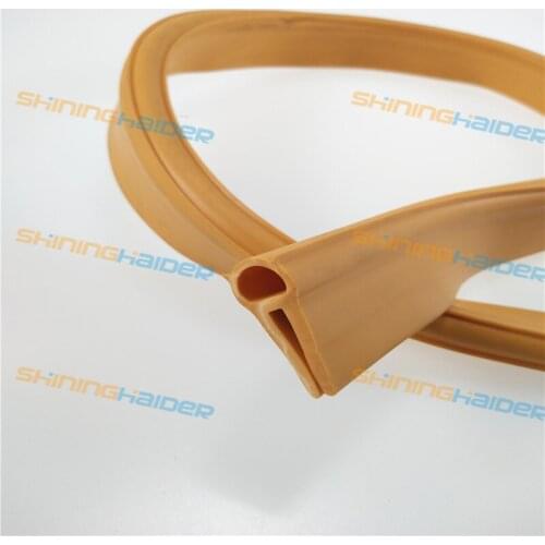 U-type top bubble sealing tape steel wire strip seal strip distribution cabinet cabinet door card car anti-collision noise