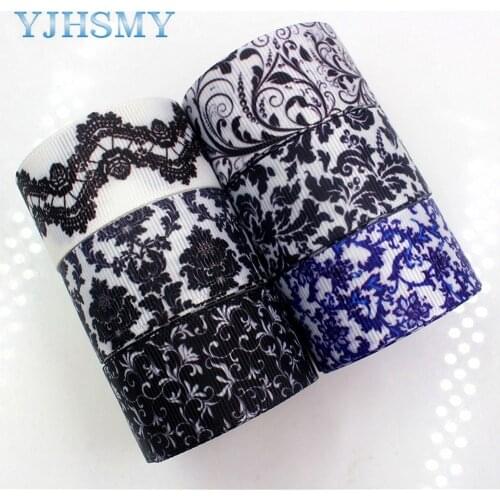YJHSMY D-17817-756,25 mm 5 yards Ink color Ribbons Thermal transfer Printed grosgrain,clothing Accessories DIY package Material