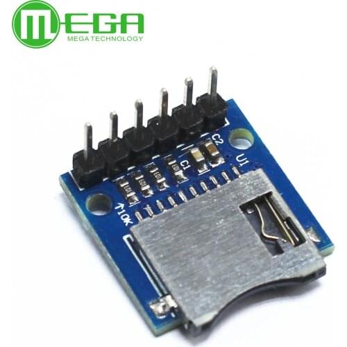 100PCS TF Micro SD Card Module Mini SD Card Module Memory Module for Arduino ARM AVR
