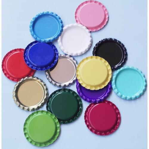 Hot Sell 4000pcs Flattened Bottle Caps For DIY Crafts Hair bows,Pendants Accessories,Mixed 12 Colors,By DHL Free Shipping