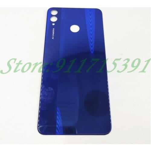 New For Huwei Honor 8X 8 X Back Battery Cover Rear Glass Panel Door Housing Case+Adhesive Sticker Repair Replacement