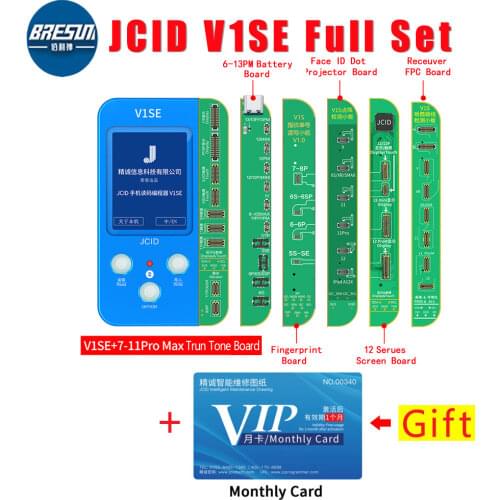 Battery flex for JC JCID V1S repair iPhoneX XR 12 11Pro XS MAX FPC battery reads and writes small plate Delete error warning