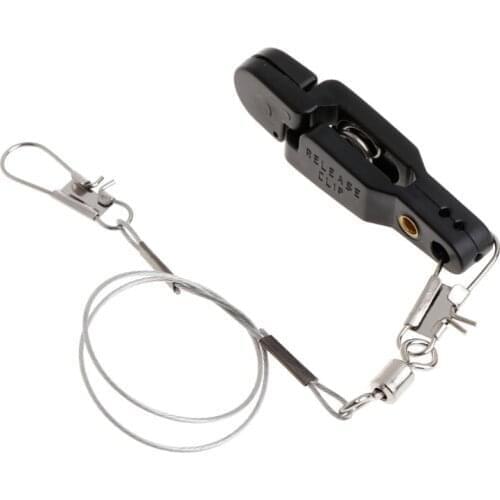 Fishing Clip With Wire Rope Tension Release Planer Snap Grip Trolling Trigger Clips Tackle Accessories