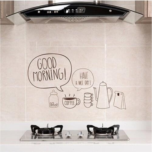 Kitchen Self Adhesive oil-proof wall stickers high temperature Foil Kitchen Stove Cabinet Sticker Oil Proof Waterproof Wallpaper
