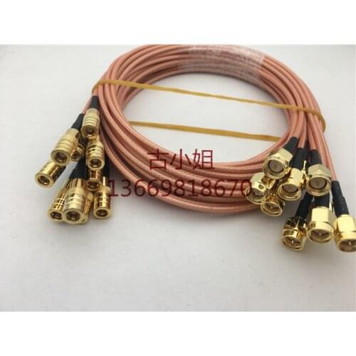 SMA Bus to SMB Bus RF Signal Line SMB/SMA-KJ Silver-plated Connection Line RG316 Test Line