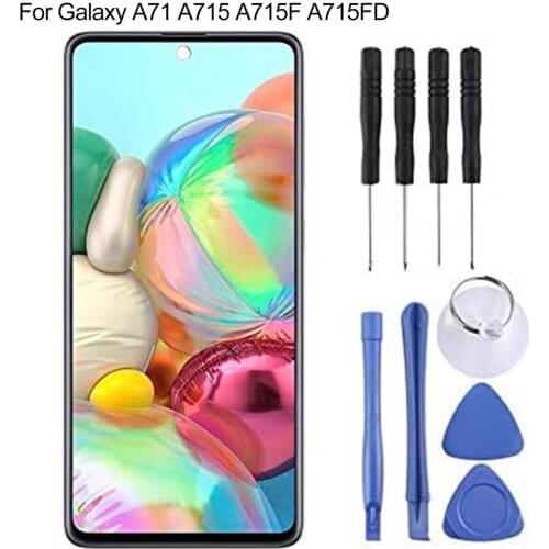 Precise LCD Display Digitizer Parts Replacement Tool Kit for Samsung Galaxy A71