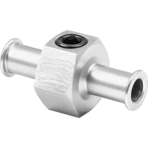 Universal Fuel Nitrous Pressure Gauge T Adapter 3/8 inch Hose 1/8 inch Npt Tee Port Red Car Tuning Parts