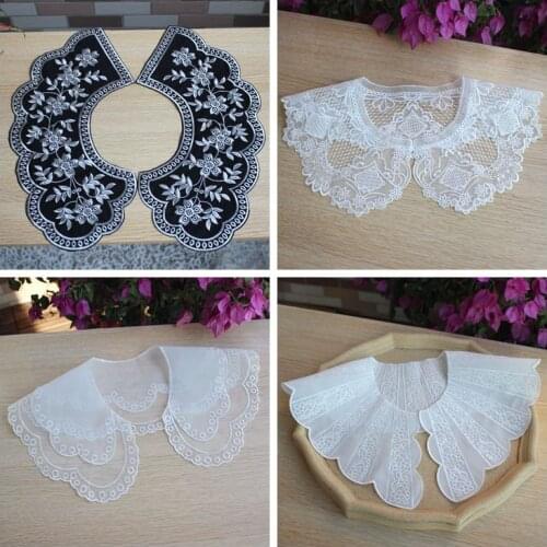 High Grade Retro One-Piece Fake Collar Shirt Clothes Dress Sweater Neck Lace Patch DIY Hand Sewing Accessories CR2633