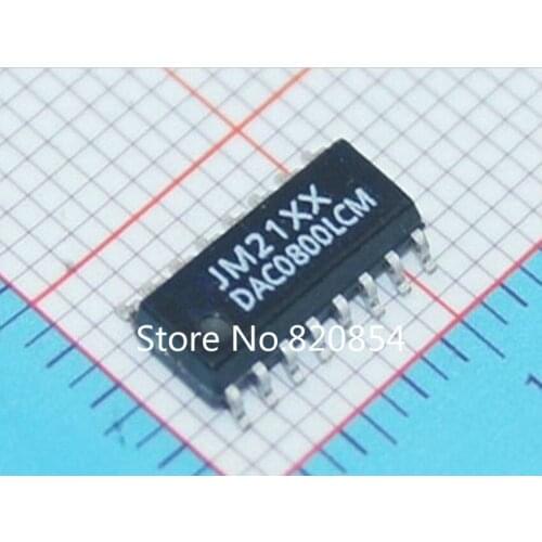 50pcs/lot DAC0800LCMX DAC0800LCM DAC0800 SOP14