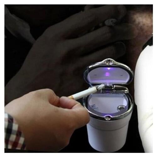 Car-Styling Car Cigarette ashtray with LED lamp For Audi all series Q3 Q5 SQ5 Q7 A1 A3 S3 A4 A4L A6L A7 S6 S7 A8 S4 RS4 A5 S5