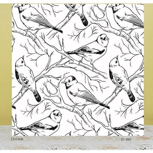 AZSG Dove Clear Stamps For DIY Scrapbooking/Card Making/Album Decorative Rubber Stamp Crafts