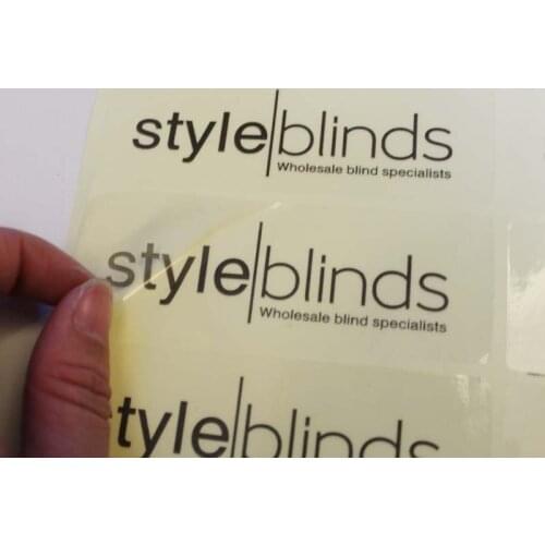 Free shipping custom/ customized logo brand name car stickers, transparent clear self-adhesive stickers, vinyl sticker
