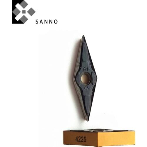 Free shipping! VNMG160404-PM / VNMG160408-PM 4225 cnc carbide turning inserts thread inserts lathe cutter tool VNMG
