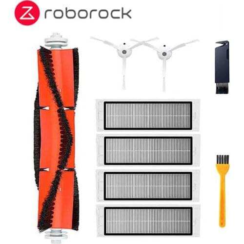 Xiaomi 1s Roborock S50 S5 Max S6 Pure Robot Vacuum Cleaner HEPA Filter Side Brush Main Brush Mop Cloths Accessories
