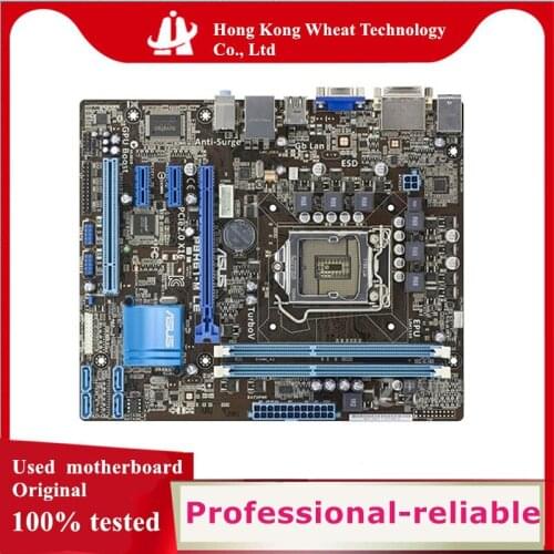 For ASU P8H61-M LE Motherboard Socket LGA 1155 DDR3 SATA2 For Intel H61 Original Desktop Used Mainboard