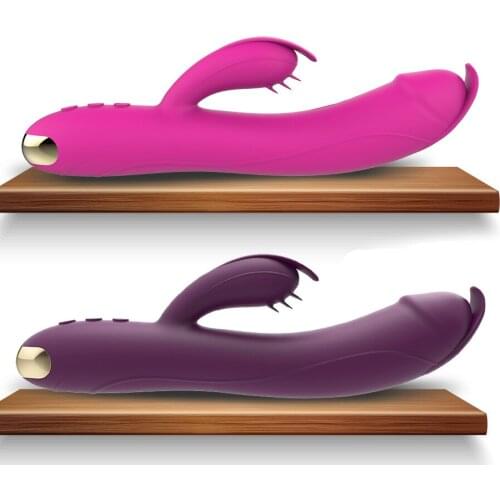 Rotating Rabbit Vibrator G Spot Dildo Vibrator for Women with 10 Strong 360 Rotating Vibration Modes,Clitoral Vibrator Sex Toys