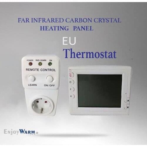 Infrared Panel Heater Parts Accessories Electric Infrared Heater Used Thermostat EU Standard Digital Solar Energy Meter
