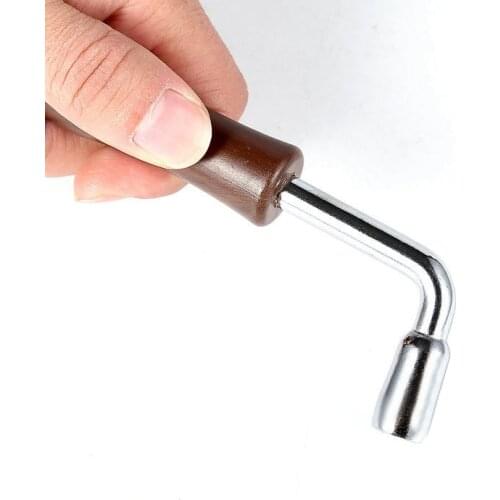 Piano Tuning Hammer L-shape Square Wrench Tuner Spanner Tip String Pin Repair Tool for Piano Guzheng Zheng