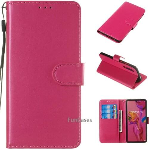 Magnetic Flip Leather Case sFor Fundas Huawei P30 case For coque Huawei P30 Cover 3D panda Wallet Stand Phone Cases Etui