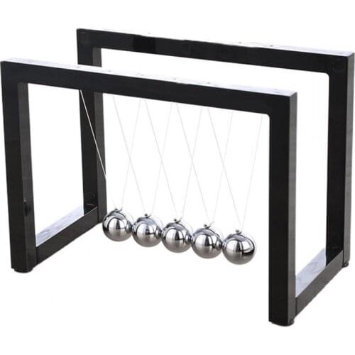 Newtons Cradle Pendulum Balance Ball Physical Experiment Educational Toy Gift