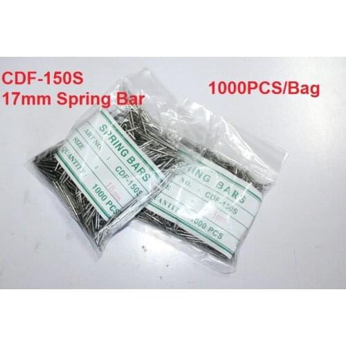 Wholesale 1000PCS / bag 17MM CDF-150S Watch Spring Bar for Watch Repair and Watch Band Replacement
