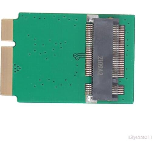 1Pc M.2 NGFF SSD to 17+7 Pin Adapter Card Board For Macbook AIR 2012 A1466 A1465