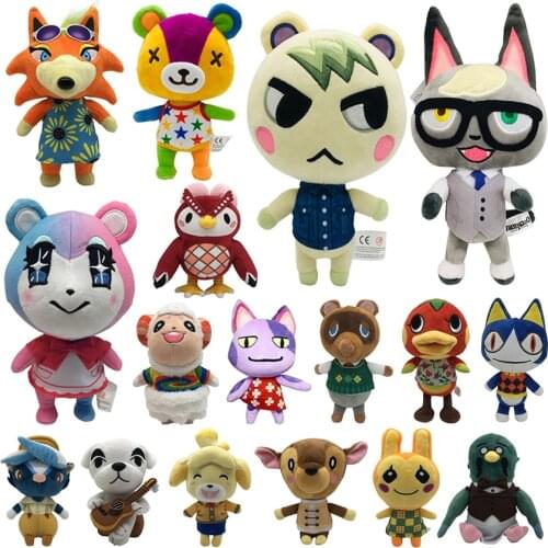Animal Crossing Plush toys 20-23cm new hot sale anima crossing anime characters doll marshal animal Plush toy Gifts for children