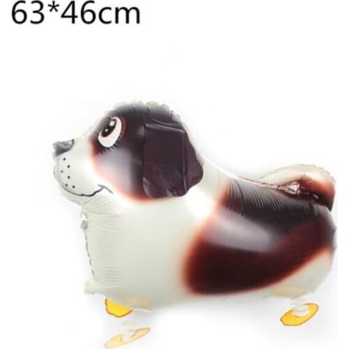 Dog Balloon Air Walking Pet Foil Balloon for Children Toys Helium Mylar Animal Balloon Party Birthday Decoration Supply