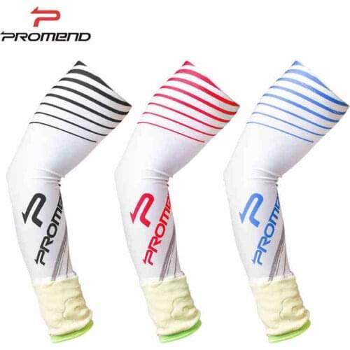 PROMEND ice silk sunscreen UV sleeves with towel can be wiped sweat sports sleeves men and women riding equipment MTB road bike