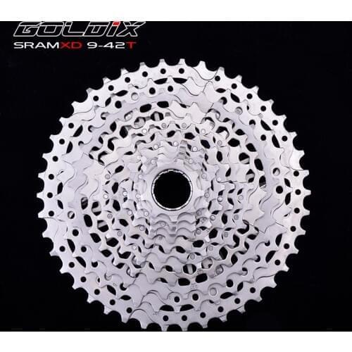 SONNENSCHEIN Mountain Bike Freewheel 11Speed 9-42T 439g Ultralight Cassette Silver MTB Bicycle Flywheel for SRAM XD K7 cassette