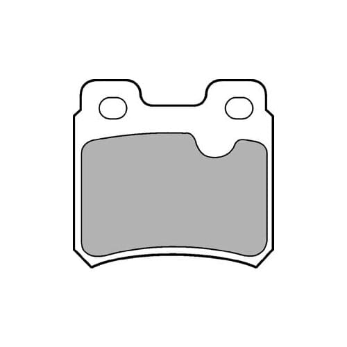 BRAKE BALATASI BACK 61MM VECTRA A OPEL ASTRA F 91- DELPHI LP586