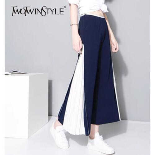 Женские летние брюки TWOTWINSTYLE China At AliExpress