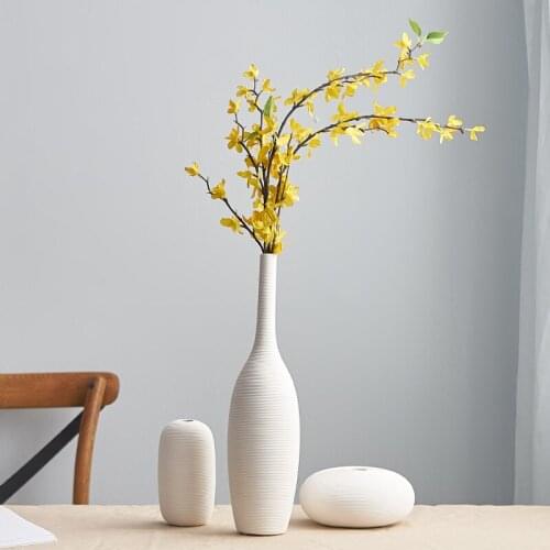 Vase Decoration Household Ceramic Vase Decorative Vases Modern Living Room Decoration Modern Home Decor Vases for Flowers