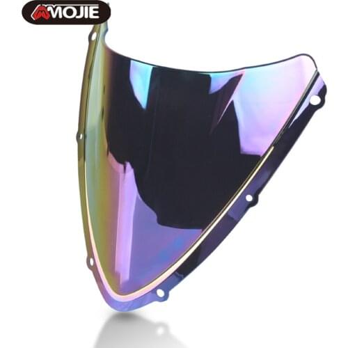 GSXR 600 750 Motorcycle Windshield Windscreen Double Bubble ABS Wind Shield FOR SUZUKI GSXR600 GSXR750 K8 K9 2008 2009 2010