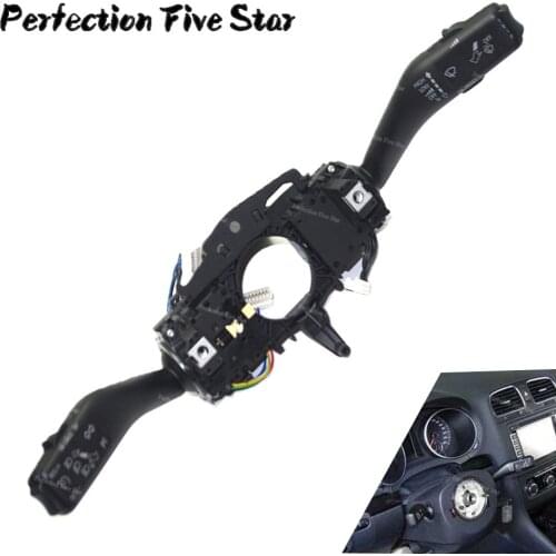 1K5953513L Cruise Control Switch Stalk For VW Jetta Golf GTI MK6 EOS TOURAN CADDY 2011 2012 2013 For SKODA OCTAVIA 2009-2012