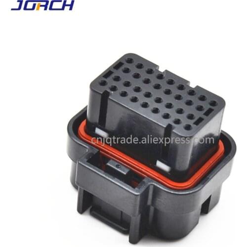1 Set 34 Pin 4 holes AMP Super Seal Housing plugs auto male and female Connector includes Terminals 3-1437290-9 64327288-2