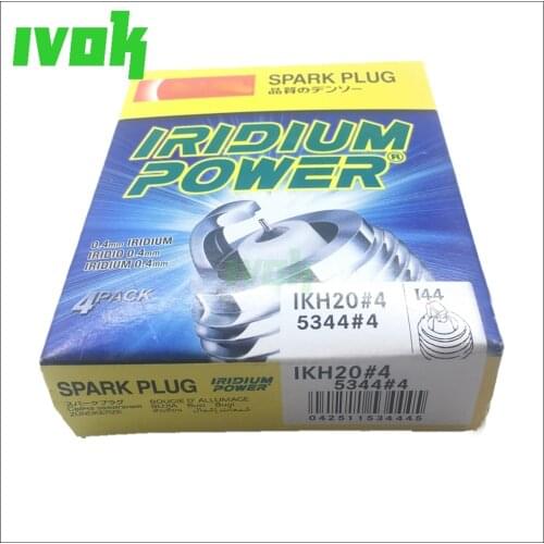 4pcs/lot Iridium spark plugs IKH20 5344 For Benz Tuned Turbo CLS55 BMW Citroen Peugeot Volvo Suzuki Mitsubishi Dodge Saab BMW