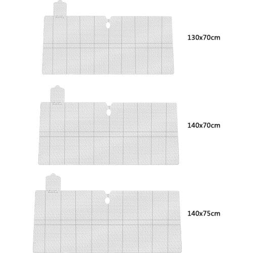 Car Windshield Sun Shade For Summer Double Side Aluminum Foil Foldable Sun Visor Protector for Auto SUV Front Window Windscreen