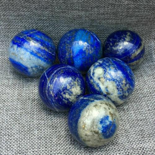 2.2lb natural lapis lazuli quartz ball crystal ball healing Reiki energy