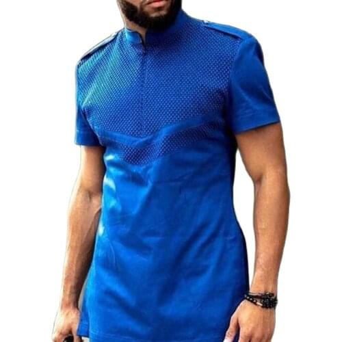 Dashiki t-shirts men fashion africa clothing casual dress tee shirt homme 2021 african clothes hip hop robe africaine