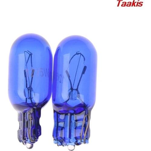 10x bulb 5W 12V Halogen Bulb Signal Car Light Source parking 8000K T10 5W 194 Interior Car light Lamp Cool White