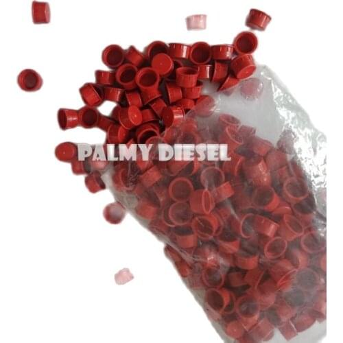 Red color nozzle injector assembly dust cap size M14 INJECTOR NOZZLE CAP/ fuel pump caps M14