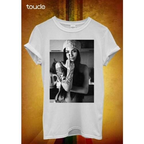 Attitude Tattoo Sexy Girl Novelty Men Women Unisex T Shirt