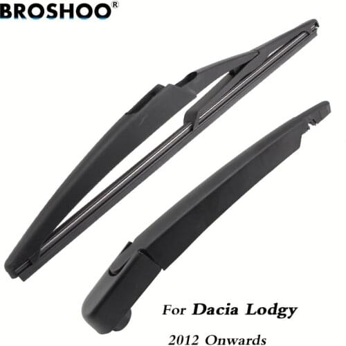 BROSHOO Car Rear Wiper Blades Back Windscreen Wiper Arm For Dacia Lodgy Hatchback (2012-) 290mm,Windshield Auto Accessories