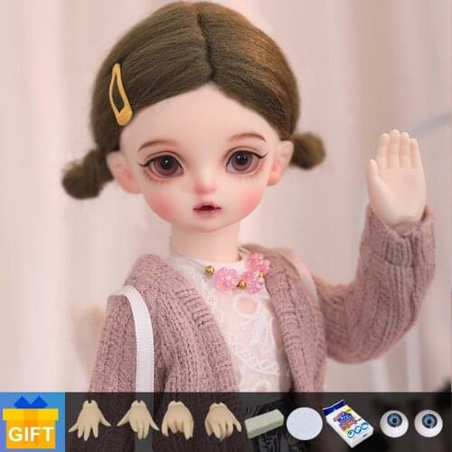 Shuga Fairy Hati 1/6 BJD Doll Anime Figure Resin Toys for Kids Surprise Gift for Girls Birthday Full Set Doll Accesorios
