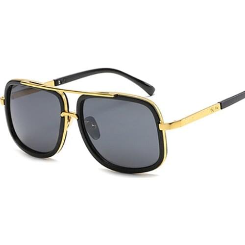 New sunshade male and female personality sunshade mirror fashion street sunglasses sun-glass metal outer ring sunglasses