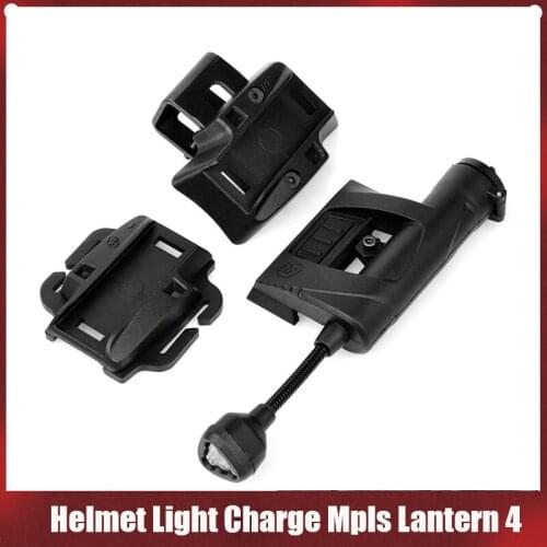 Airsoft Element Helmet Light Charge Mpls Lantern 4 Mode Green Red Tactical Light IR Laser Helmet Lamp Helmet Flashlight NE05006