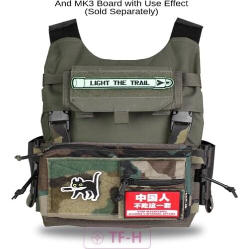 PEW TAC Lv119 Overt Tactical Vest Mk3 with Human Cs Outdoor Fan D3CRM FCSK Waist circumference