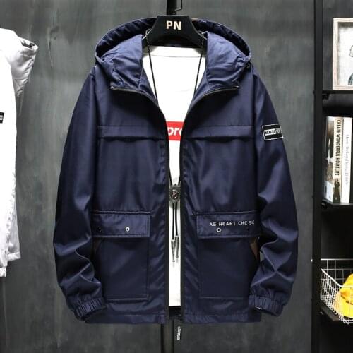 Spring Autumn Mens Casual Camouflage Hoodie Jacket Man Waterproof Thin Streetwear Coat Male Bomber Jacket Windbreaker Outwear