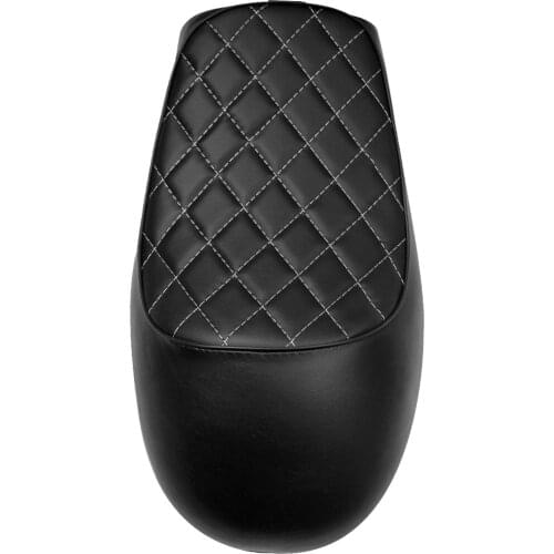 Vintage Motorcycle Saddle Seat Flat Seat for KAWASAKI KZ400 KZ550 K750 Black